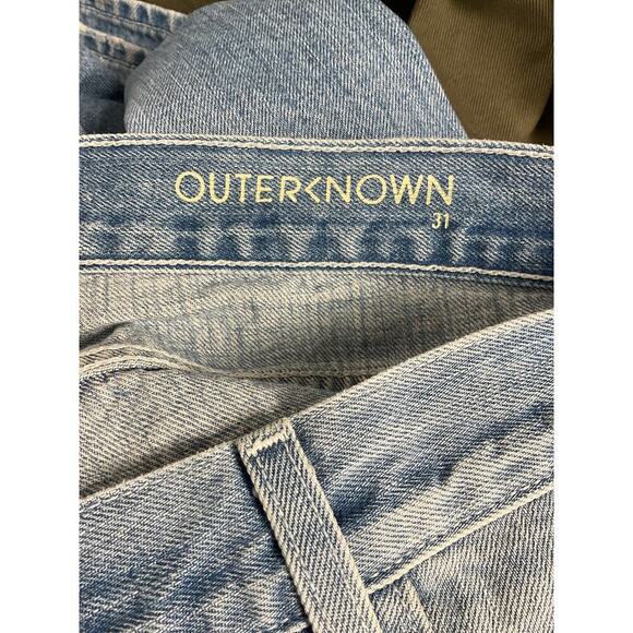 Outerknown Women's SEA Light Wash Generation Slim Selvedge 5 Pocket Jeans SZ 31 - Picture 10 of 11